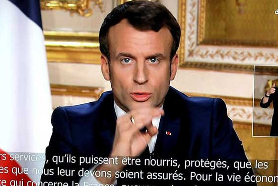 Macron’dan sert uyardı: Karantina başladı, tatile çıkmak yok! 